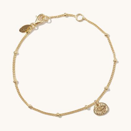 Evil Eye Bracelet Gold